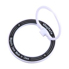 Supporto ad anello per telefono MagSafe (nero bianco)