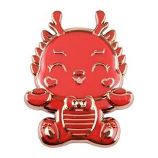 Supporto pieghevole da tavolo per telefono Cartoon Dragon (rosso)