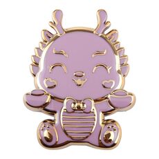 Supporto pieghevole da tavolo per telefono Cartoon Dragon (viola)