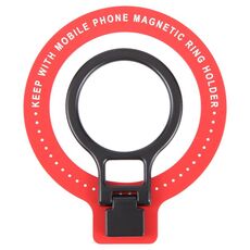 CPS-050 Supporto per anello magnetico adesivo per telefono (rosso)
