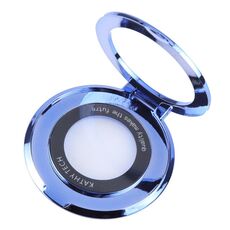 Supporto per telefono in plastica pieghevole ultrasottile glitterato (blu)