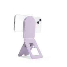 Supporto pieghevole magnetico per telefono da tavolo (rotondo viola)