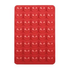 Adesivi posteriori a ventosa bifacciali in silicone per telefono cellulare 40 pezzi (rosso)