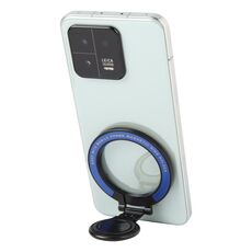 CPS-052 Supporto magnetico pieghevole per telefono (blu)