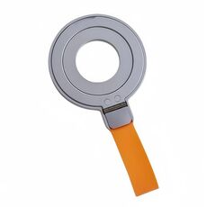Supporto per telefono con anello magnetico in metallo Magsafe e fascia in silicone (argento)