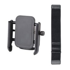 Supporto per telefono a mani libere con elastico da polso, lunghezza del cinturino: 38 cm (nero)
