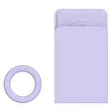 Nillkin Skin-friendly versione magsafe anello magnetico supporto per telefono cellulare (viola)