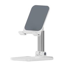 Porta cellulare pieghevole del desktop rock (bianco)