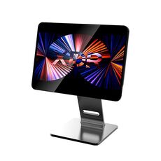 Per iPad 12,9 pollici R-JUST HZ36 Supporto per tablet magnetico rotante a 360 gradi in lega di alluminio (ossidante)