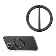 R-JUST SJ20-4 Porta telefono magnetico per coltello in lega di alluminio (grigio scuro)
