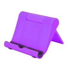 Supporto da tavolo pieghevole e regolabile Peacock per iPad Air e Air 2, iPad mini, Galaxy Tab e altri tablet PC (viola)