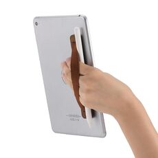 Polsino a matita retrò per iPad (marrone)