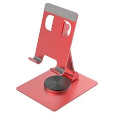 YY-022 Supporto per tablet per telefono desktop con rotazione a 360 gradi in lega di alluminio (rosso)