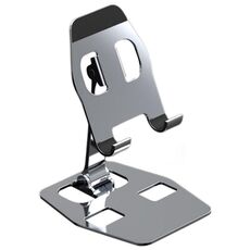 YY-018 Supporto per tablet telefono desktop pieghevole in lega di alluminio (argento)