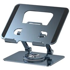YY-J18 Supporto per tablet telefono pieghevole con rotazione di 360 gradi (grigio)