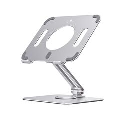 Boneruy L04mini a 360 gradi in lega di alluminio rotante tablet tablet supporto (argento)