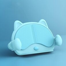 Supporto tablet retrattile a forma di gatto (blu)