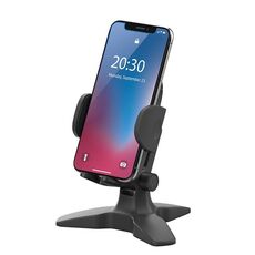 Staffa portatile del telefono cellulare Triangolo Staffa trasmessa in diretta (nero)
