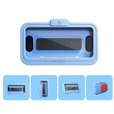 Bagno OATSBASF Bagno impermeabile Case Telefono Doccia Box Phone Scatola telefonica Phone Supporto per telefono (blu)