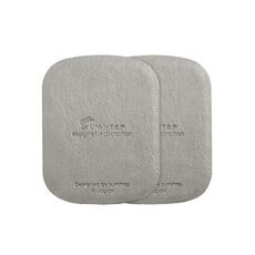 SUMITAP STHP-C40 Accessori per supporto magnetico per telefono per auto con foglio magnetico quadrato in pelle (grigio)