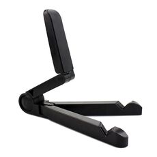 54356 Supporto per telefono triangolare pieghevole universale da tavolo multifunzionale (nero)