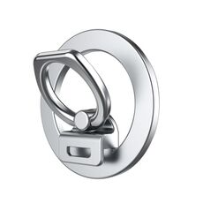 DELIDIGI DD02 Supporto di espansione magnetico per telefono cellulare MagSafe in lega di zinco per iPhone serie 12/13/14/15 (Argento)