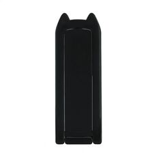 ZJ001 Mini supporto invisibile pieghevole per telefono/tablet montato sul retro (nero)