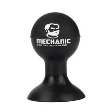 MECCANICO Supporto per ventosa piccola con sfera di polpo Mini supporto per cellulare in silicone morbido e pigro (nero)