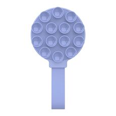 Supporto magnetico per telefono in silicone con ventosa, supporto per telefono (azzurro chiaro)