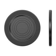 Supporto magnetico da parete per telefono, auto, cucina, bagno, supporto per telefono (nero)