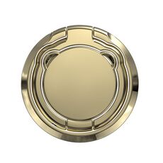 Supporto universale per cellulare pieghevole con anello da dito, rotazione a 360°, supporto per telefono da tavolo (oro)