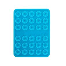 Supporto per cellulare con ventosa in silicone bifacciale, saldamente fissato (blu scuro)