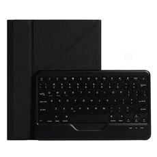 B07 B07 Bluetooth Custodia in pelle Bluetooth con porta triangolo e slot per penne per iPad 9.7 2018 e 2017 / Pro 9.7 / AIR 2 (modello di diamante nero)