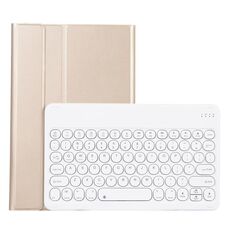 Per Lenovo Pad Plus 11 pollici TB-J607F / TAB P11 P11 11 pollici TB-J606F / PAD 11 pollici YAM12 LAMPSKIN Texture Struttura rimovibile TOROR TOURYCAP BLUETOOTH Custodia in pelle con supporto (oro)