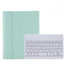 A06B Custodia in pelle Bluetooth A06B Ultra-sottile con slot per penna e supporto per iPad Mini 6 (verde chiaro)