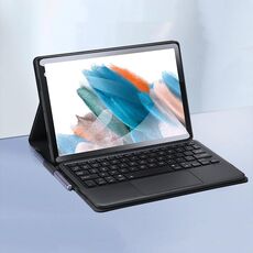 Per Samsung Galaxy Tab A8 2021 SM-X205 Dux Dux Dux Ducis Ultrathin Bluetooth Custodia in pelle Bluetooth (Nero)
