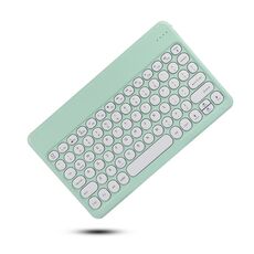 X4 Tastiera Bluetooth del colore spray per tasti rotondi X4 (verde menta)
