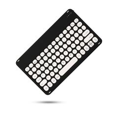 X4 Tasti rotondi universali Pannello Spray tastiera Bluetooth Bluetooth (nero + bianco)