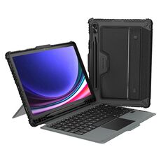 Per Samsung Galaxy Tab S9 / S9 5G Custodia con tastiera combinata con paraurti Nillkin versione retroilluminata