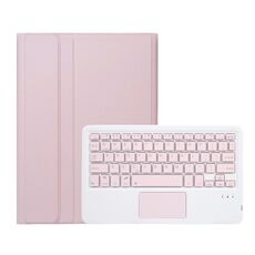 Per Xiaomi Pad 7 / 7 Pro 11.2 pollici A0N13-A Custodia per tablet in pelle con tastiera Bluetooth staccabile ultrasottile con touchpad (rosa bianco)