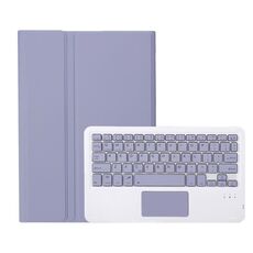 Per Xiaomi Pad 7 / 7 Pro 11.2 pollici A0N13-A Custodia per tablet in pelle con tastiera Bluetooth staccabile ultrasottile con touchpad (bianco lavanda)