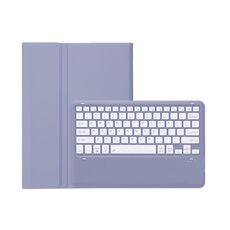 Per Xiaomi Pad 6 Max 14 A0N8 Custodia per tablet in pelle con tastiera Bluetooth staccabile ultrasottile (bianco lavanda)