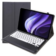 Per vivo Pad3 12.1 pollici AV10 TPU Ultra-sottile staccabile Bluetooth tastiera custodia in pelle (nero + bianco)