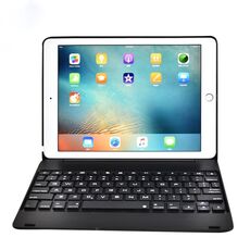 Per iPad Pro 9.7 pollici / iPAD Air 2 Custodia a ribalta orizzontale + tastiera Bluetooth (nera)