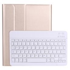 Custodia in pelle Bluetooth Bluetooth ABS Bluetooth 3.0 Ultra-sottile Bluetooth 3.0 con titolare e slot per penna per iPad Pro 11 pollici 2021 (oro)