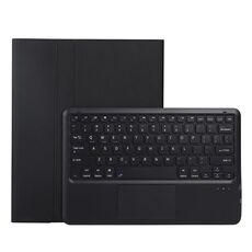 A12B-A Custodia tablet Bluetooth Bluetooth ABS ultra-sottile ABS con touchpad & Slot & Holder per iPad Pro 12.9 2021/2020/2018 (Nero)