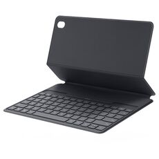 Per Huawei MediaPad M6 10.8 Custodia in pelle con tastiera magnetica intelligente con supporto (grigio scuro)