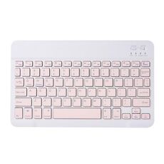 Tastiera Bluetooth portatile Ultra-sottile universale per tablet Telefoni, Dimensioni: 7 pollici (tastiera rosa)