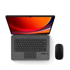 Per Samsung Galaxy Tab S9 Ultra 14,6 pollici X910/X916 Custodia con tastiera touchpad, Specifiche: Custodia con tastiera aggiungi mouse