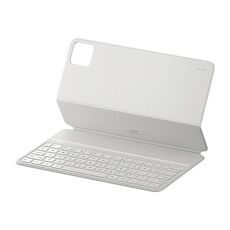 Custodia protettiva in pelle per tastiera originale per Xiaomi Pad 6/6 Pro (bianca)